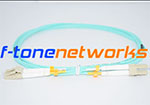 OM4 LC to LC Fiber Patch Cable, Multimode Duplex, 50/125μm LSZH, for 10Gb/40Gb/100Gb Applications